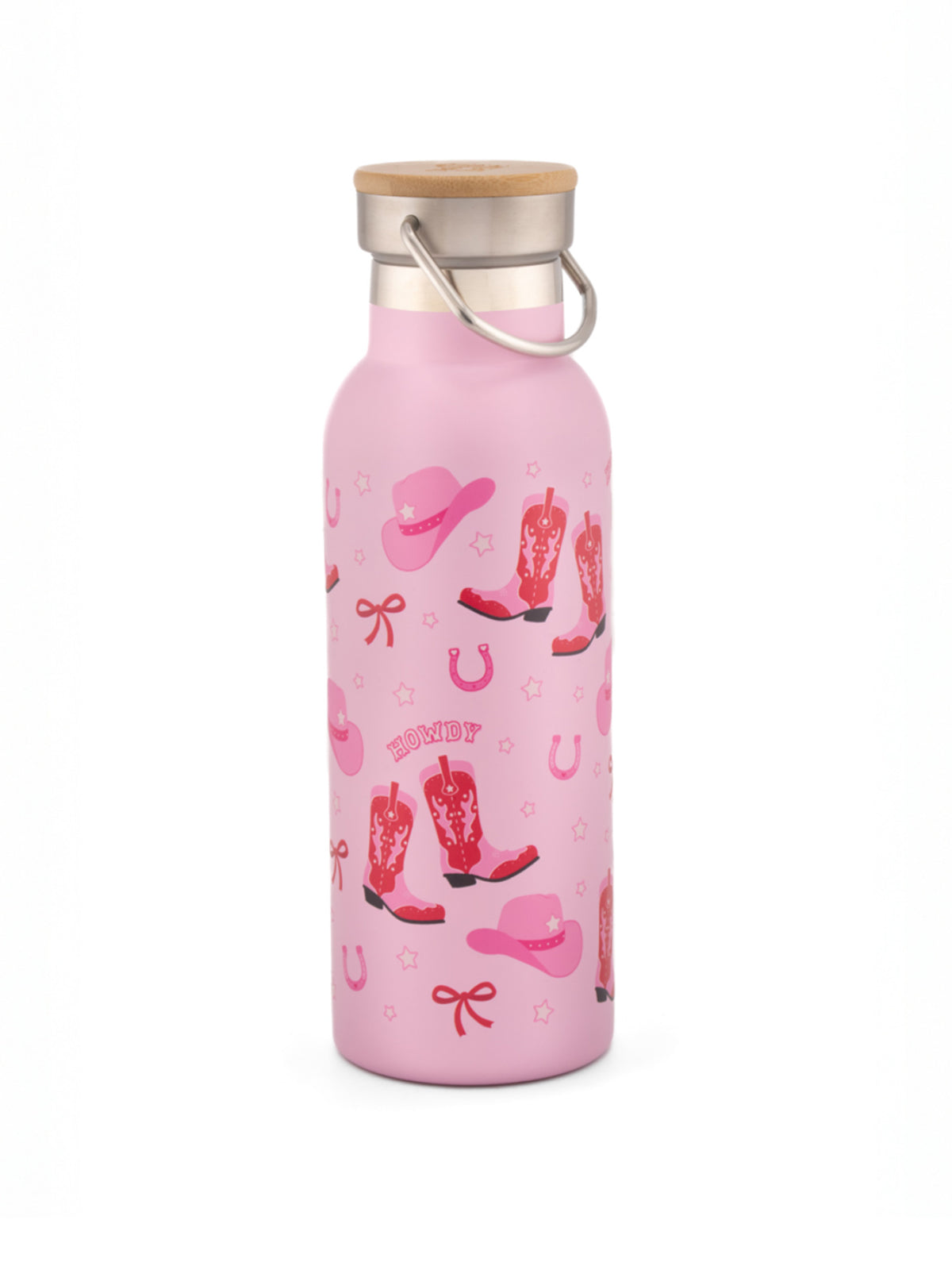 Cowboy Metal Water Bottle