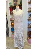 Musy Muse Crochet Cami Midi Dress | Cream