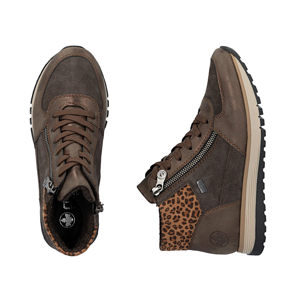 Rieker | 49040-24 Zip Trainer Boot | Brown