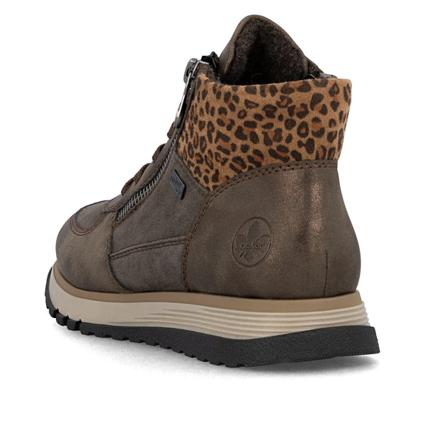 Rieker | 49040-24 Zip Trainer Boot | Brown