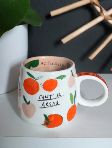 Small Talk 'Can't Be Arsed' Mug