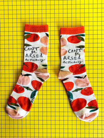 Small Talk 'Can't Be Arsed' Socks