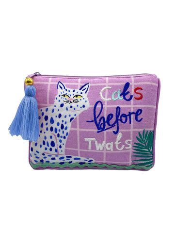 Catnip 'Cats Before Twats' Purse