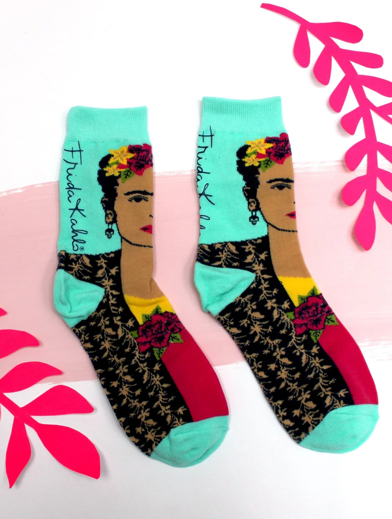Frida Kahlo Printed Socks