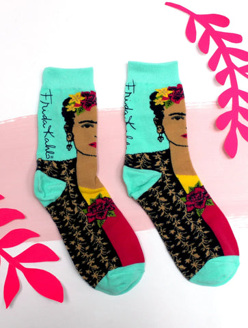 Frida Kahlo Printed Socks