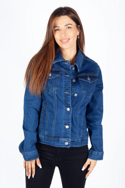 G-Smack Classic Denim Jacket | Blue (CURVE)