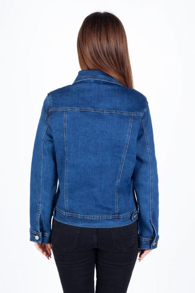 G-Smack Classic Denim Jacket | Blue (CURVE)