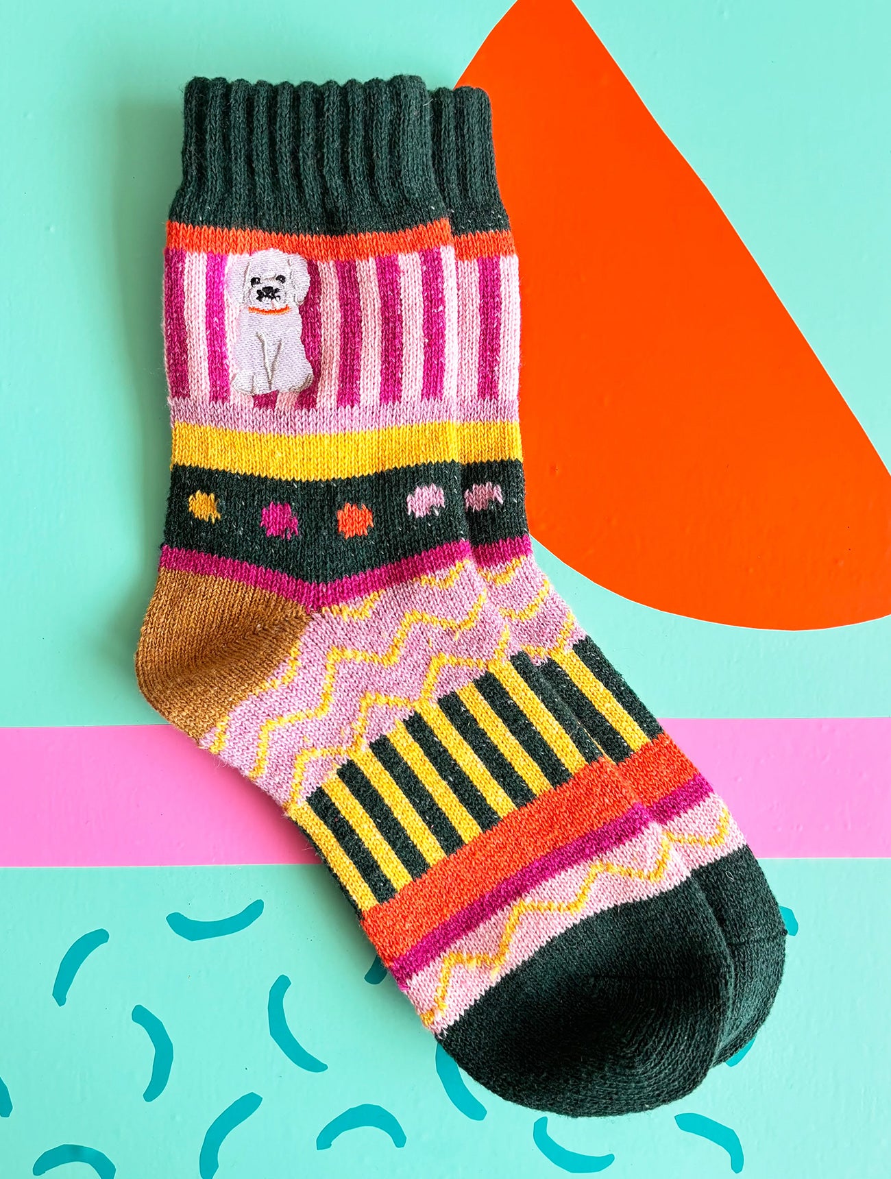Dog House Fair Isle Socks