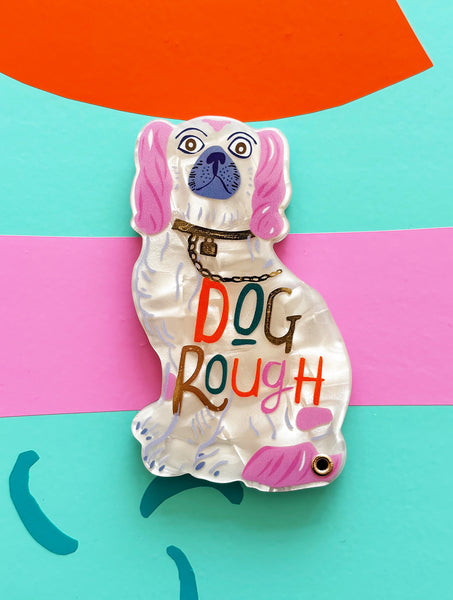 Dog House Dog Rough Compact Mirror