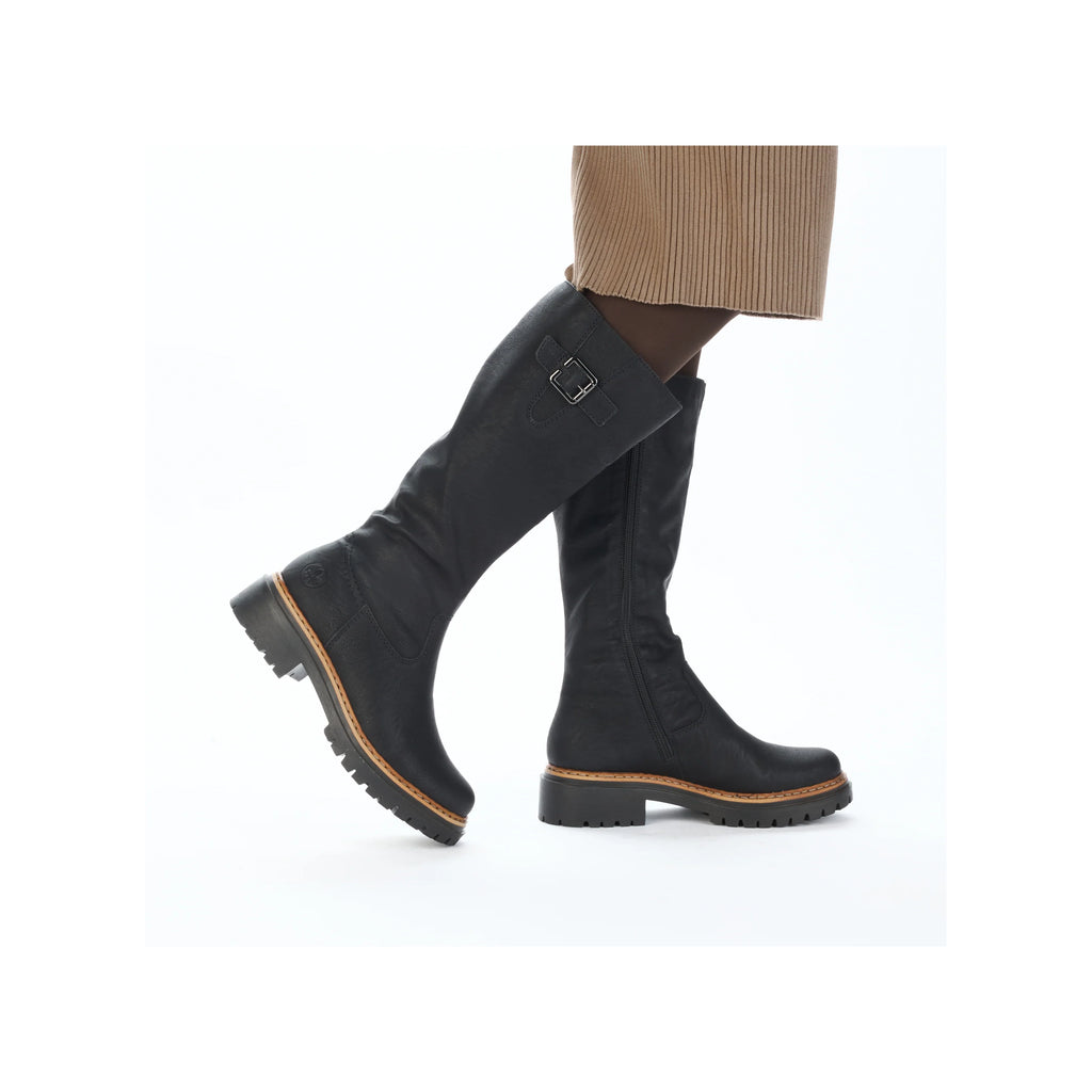 Rieker | 72694-00 | Long Boot | Black