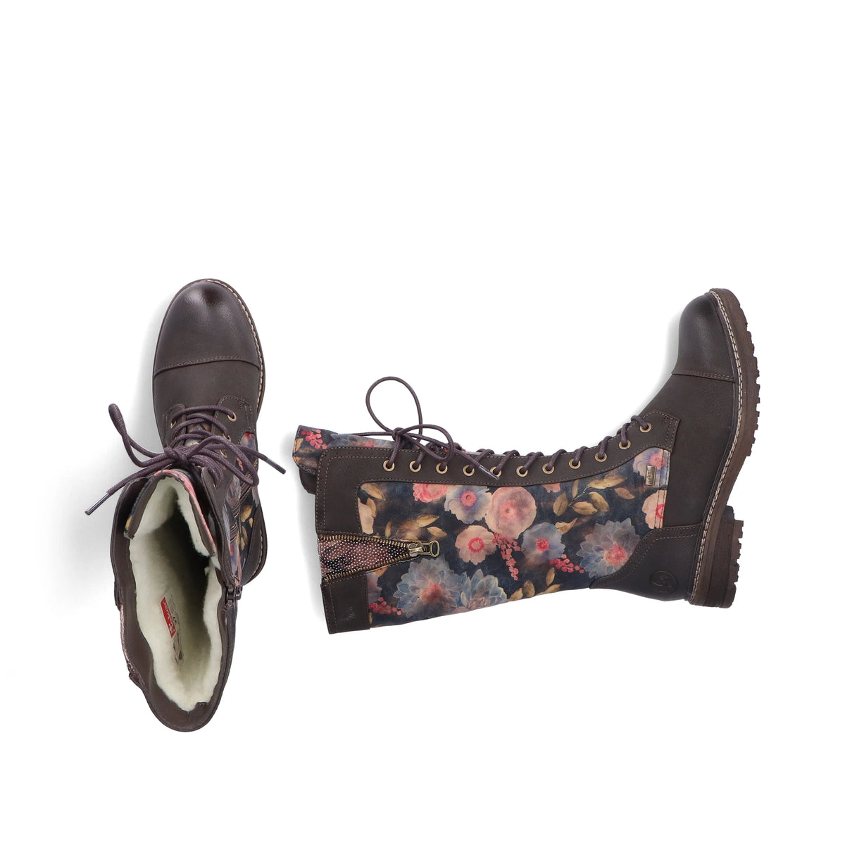 Rieker | 94731-91 Long Floral Boot | Multi