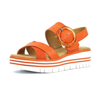 Elise | Chunky Platform Sandal | Orange