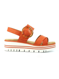 Elise | Chunky Platform Sandal | Orange