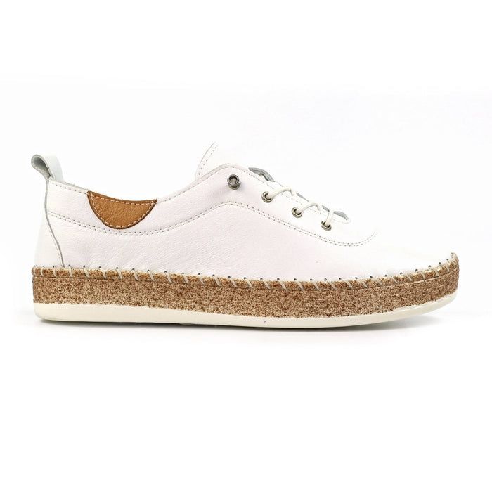 Lunar|Evie | Plimsoll |White
