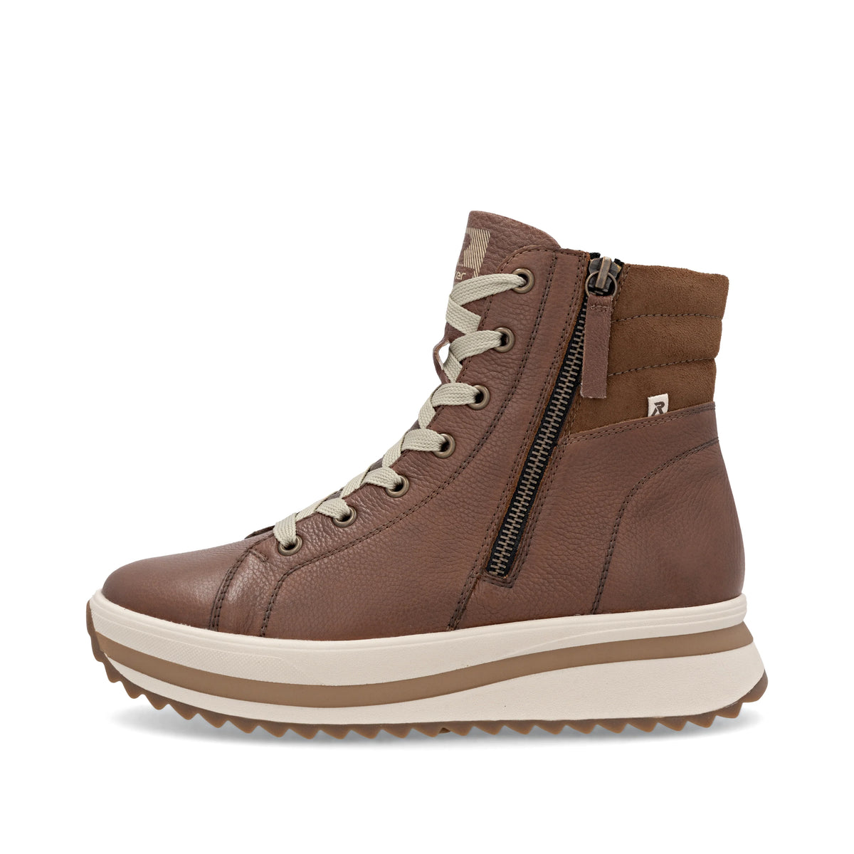 Rieker | W3870-24 | Leather Ankle Boot | Brown