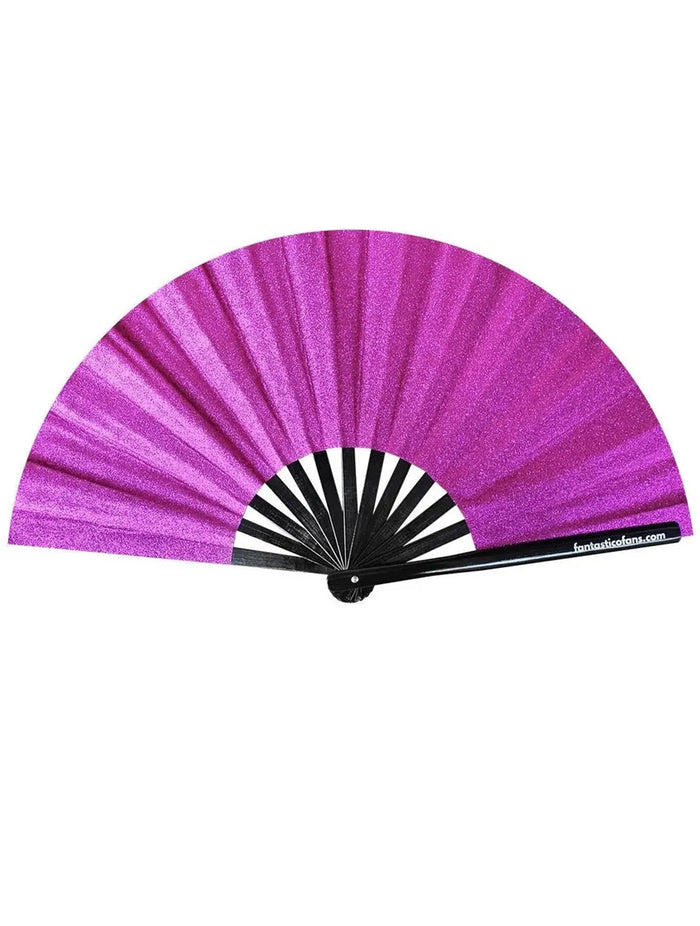 Hot Pink Mega Glitter XL Fan