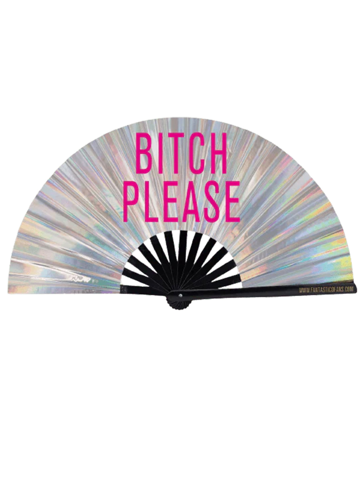 Bitch Please Holographic XL Fan