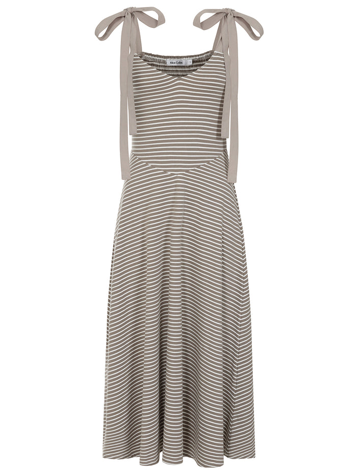Gini Sun Dress | Pebble/Wild Oat