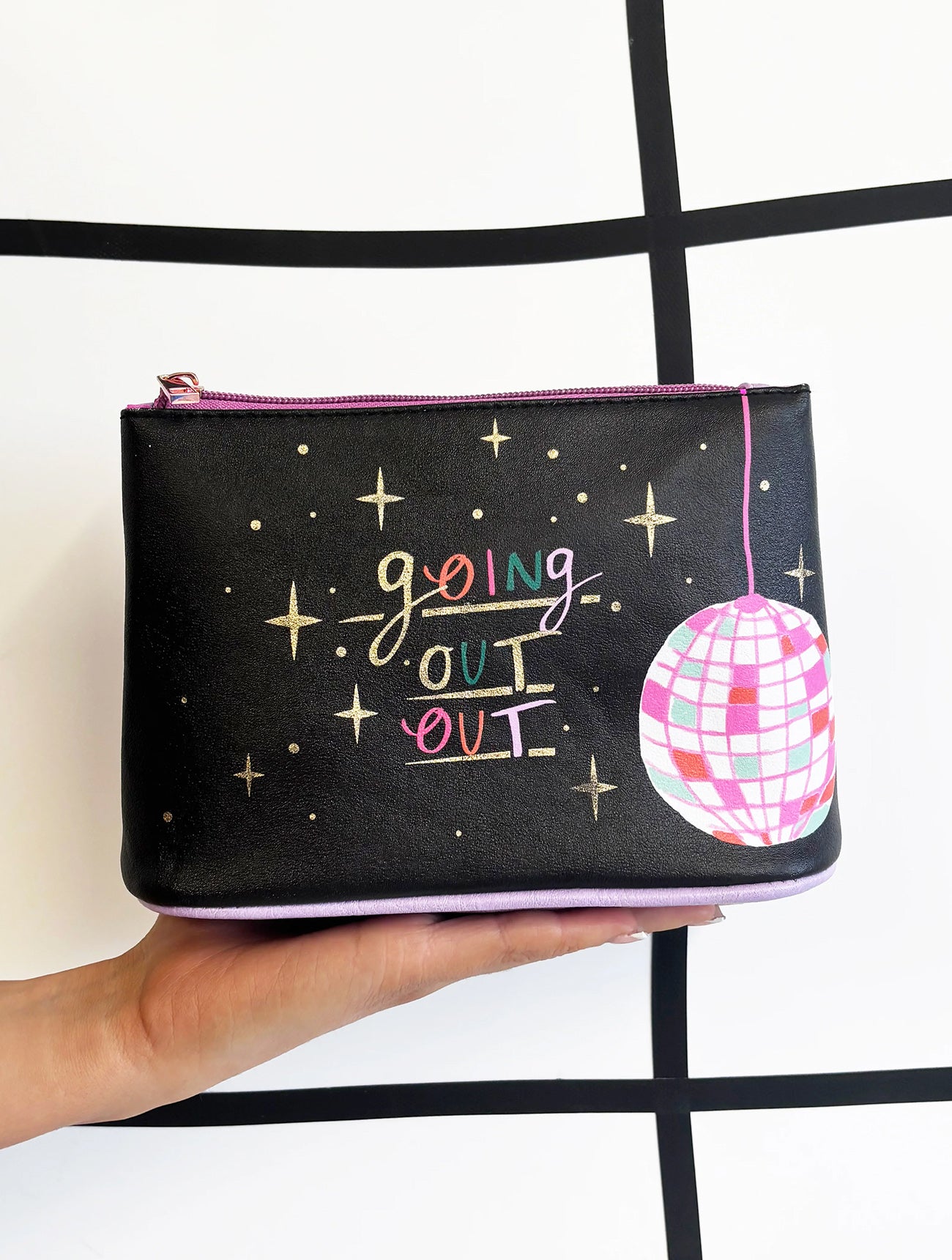 Small Talk 'Going Out Out' Make Up Bag