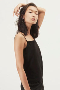Great Plains Organic Cotton Jersey Camisole | Black