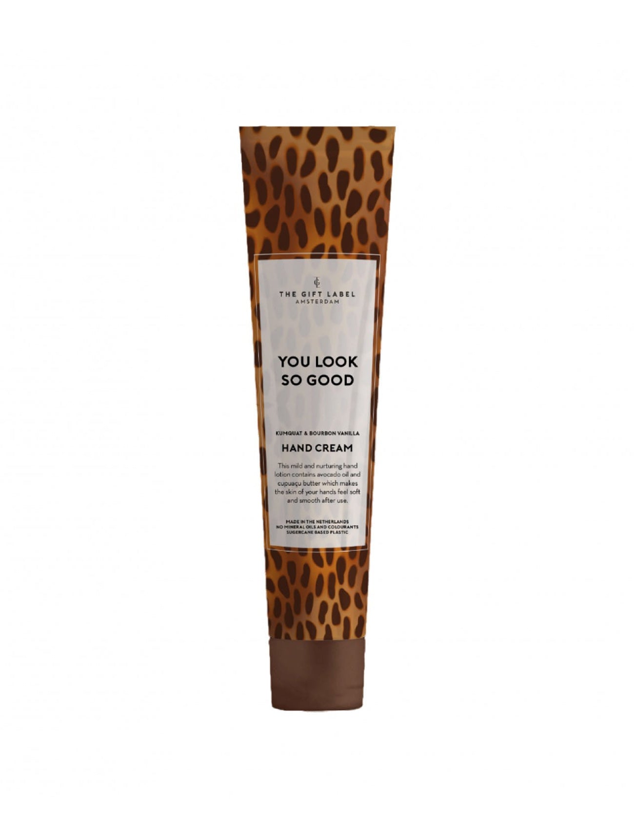 The Gift Label | You Look So Good Hand Cream Tube | Kumquat and Bourbon Vanilla