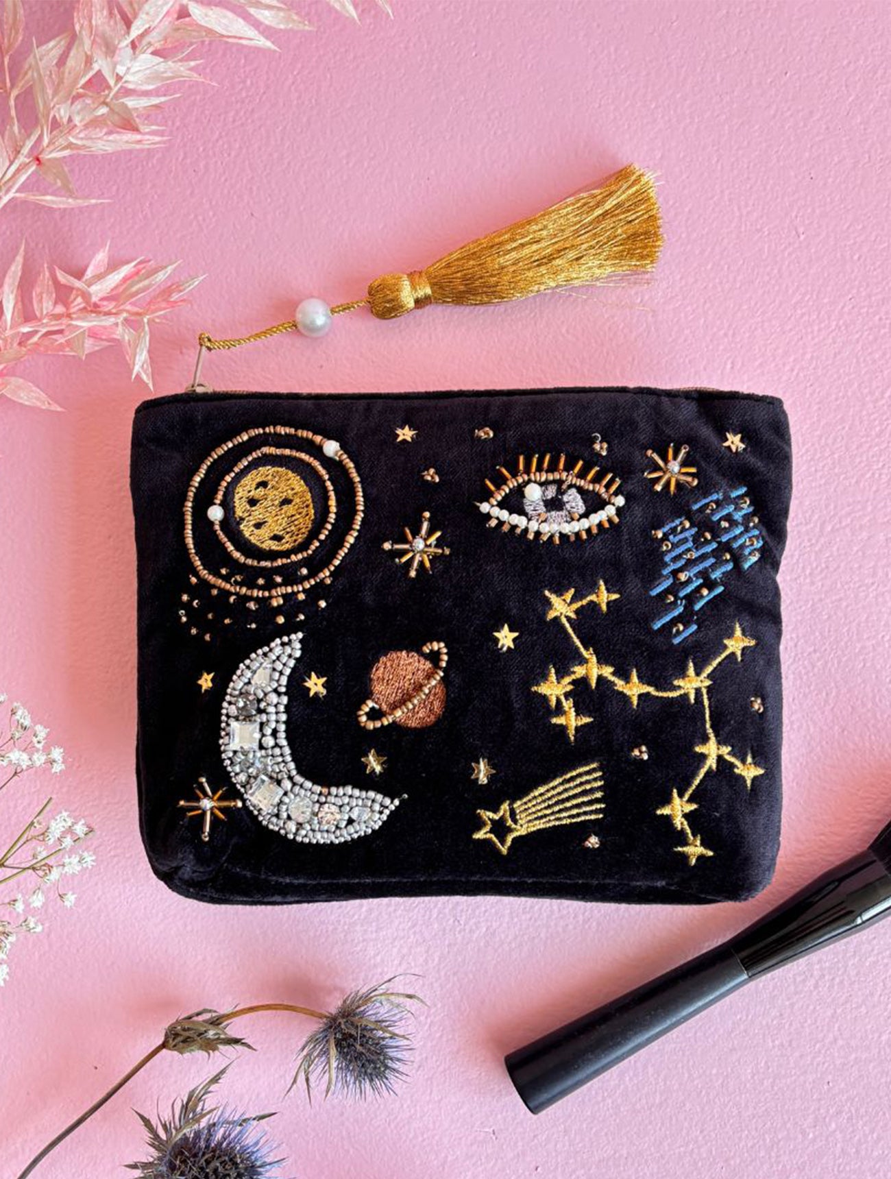 After Dark Black Make Up Bag