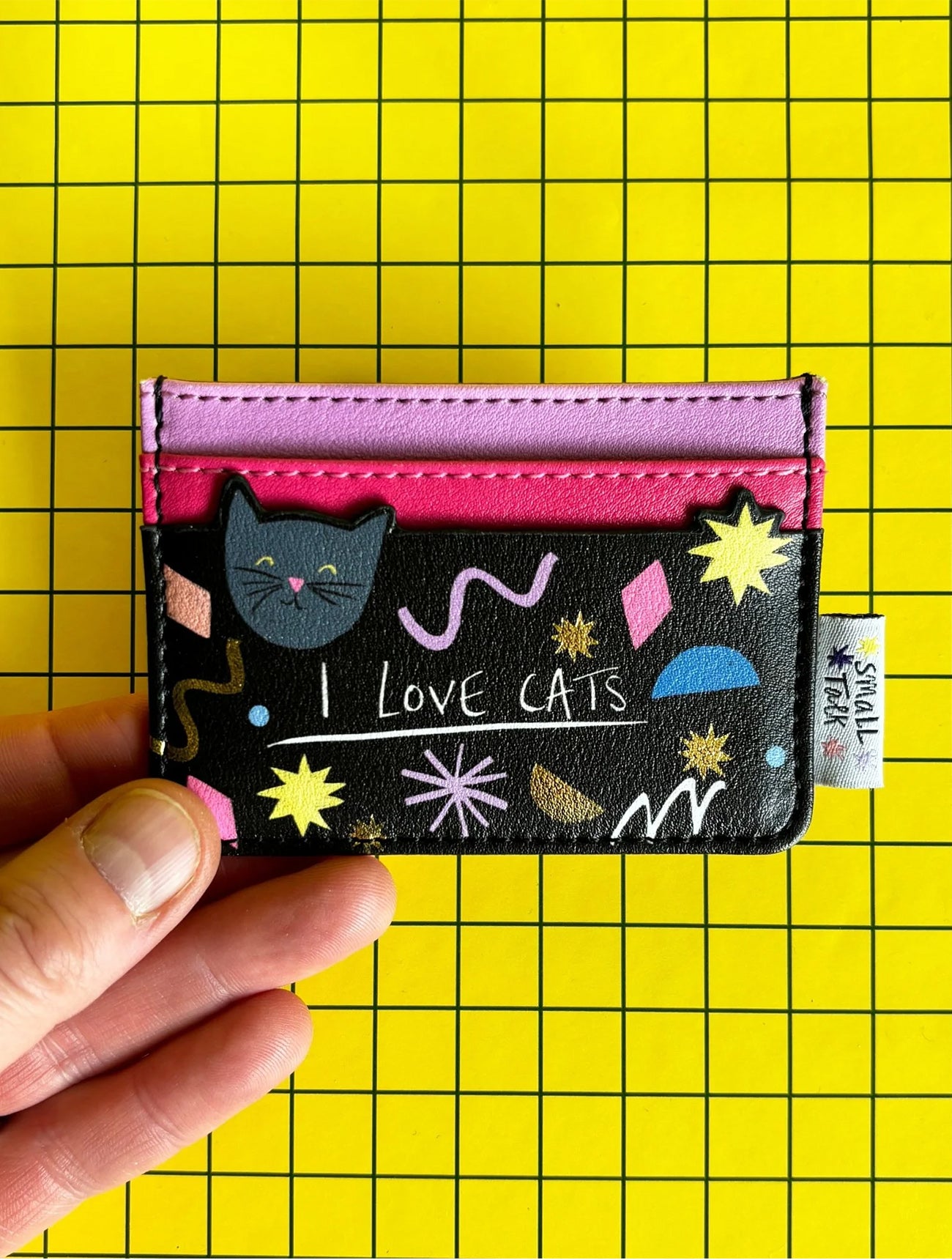 Small Talk I Love Cats Cardholder