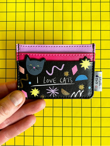 Small Talk I Love Cats Cardholder