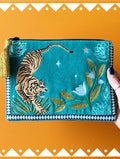 Inked Tiger Pouch