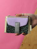 Animal Print Lilac Purse