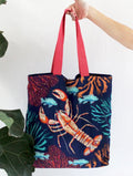 Coral Lobster Shopper