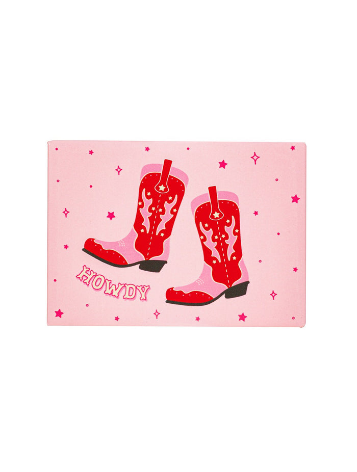 Cowboy Boots Compact Mirror