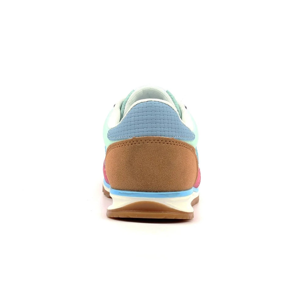 Zoe Retro Trainer | Mint Multi