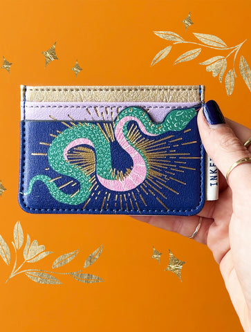Inked Snake Cardholder