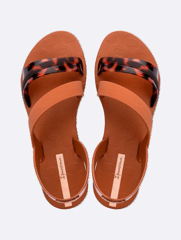 Vibrant Sandal | Brown/Turtle/Beige