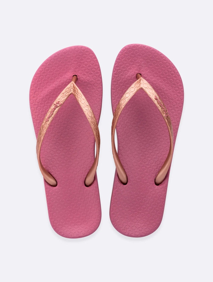 Anatomica Tan Flip Flop | Lilac/Bronze