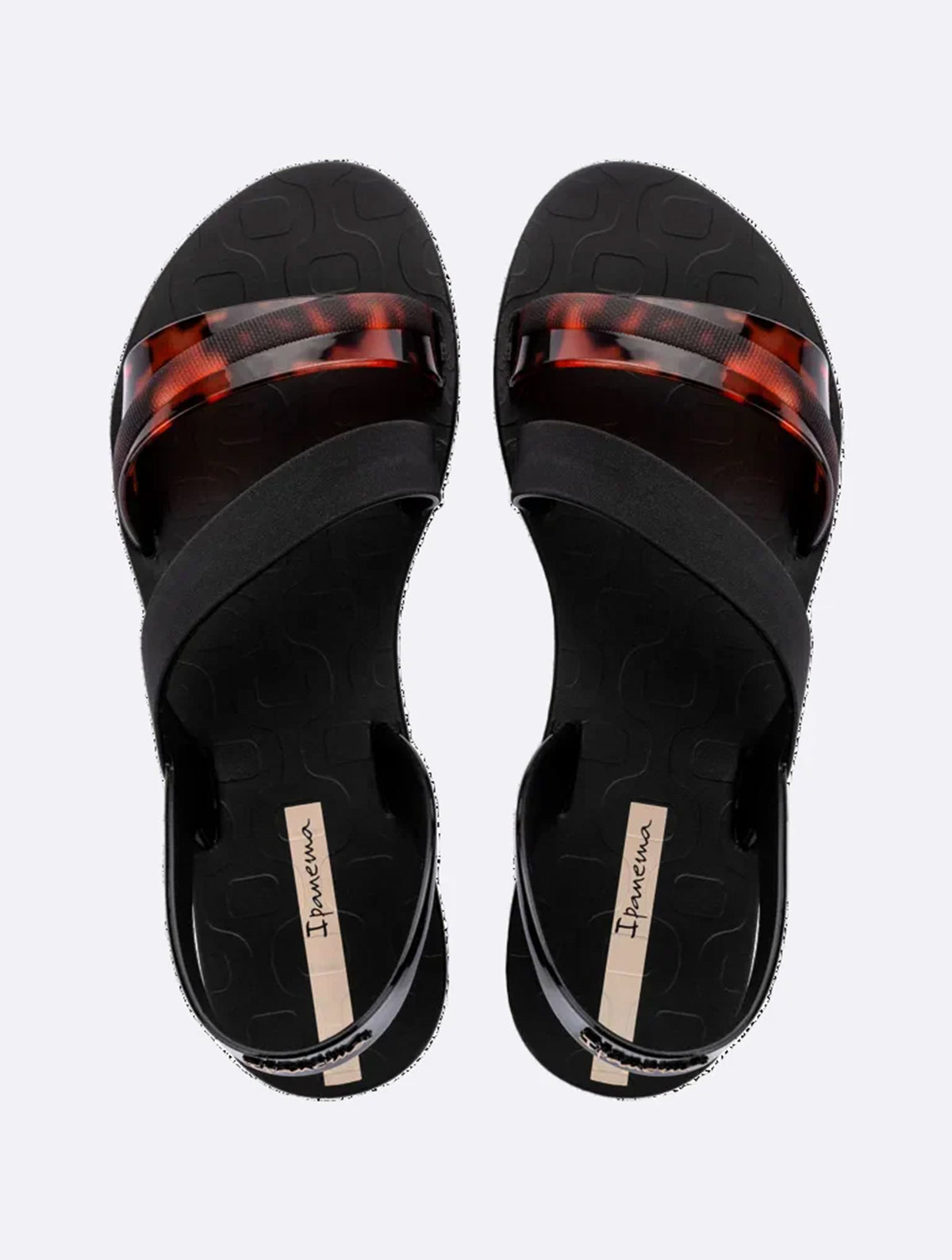 Vibrant Sandal | Black/Turtle