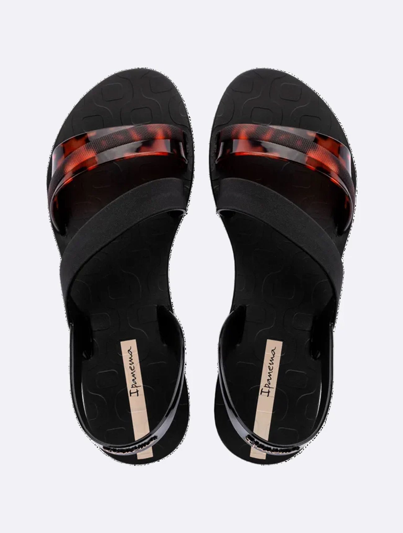 Vibrant Sandal | Black/Turtle