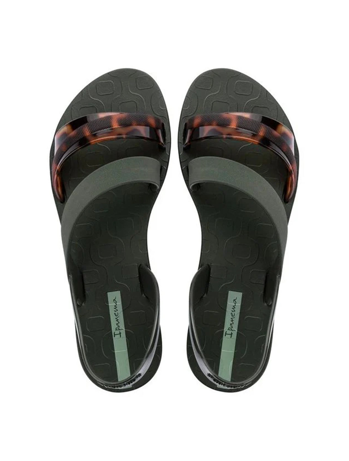Vibrant Sandal | Green/Turtle