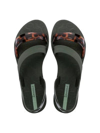 Vibrant Sandal | Green/Turtle