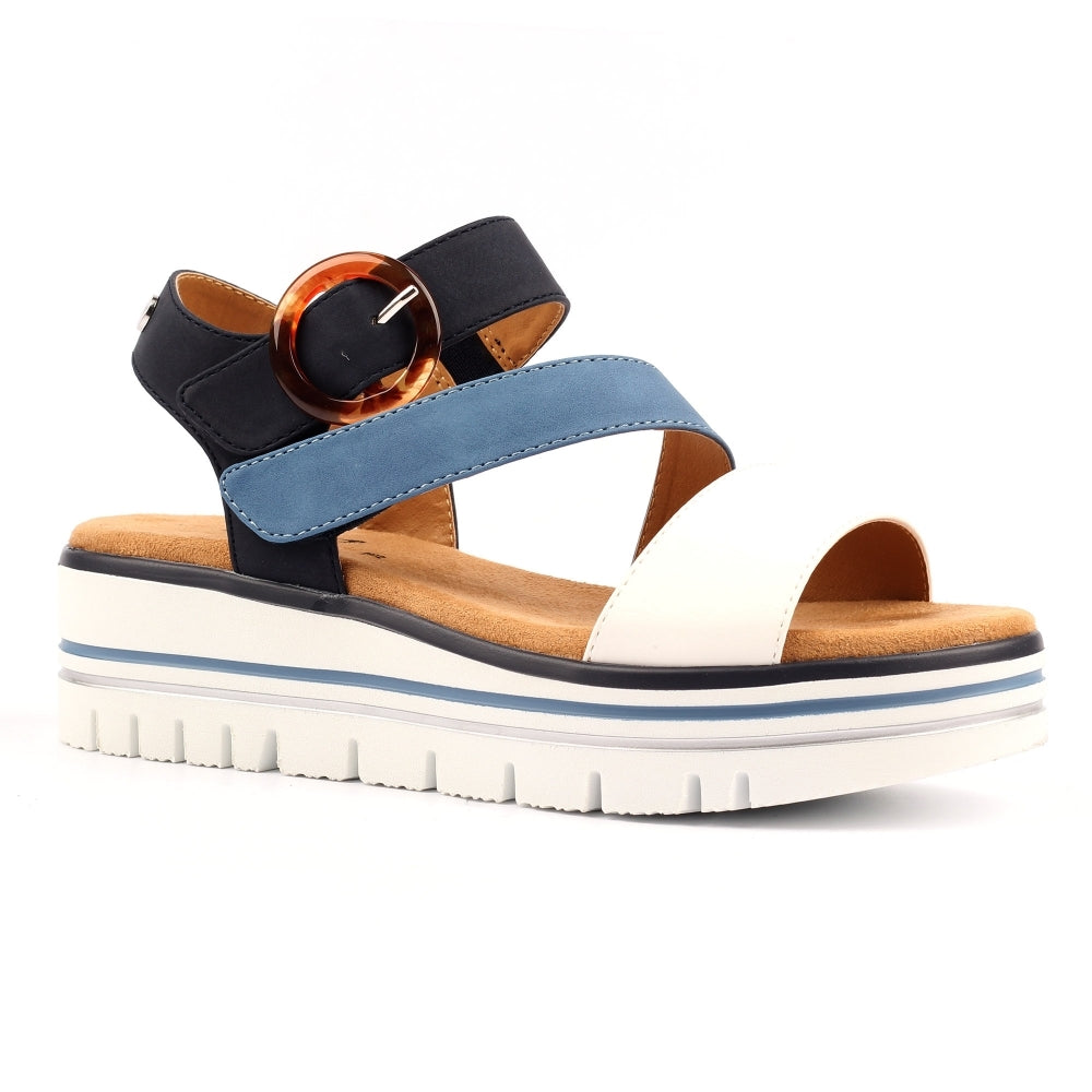 Lunar|Issy Navy Sandal
