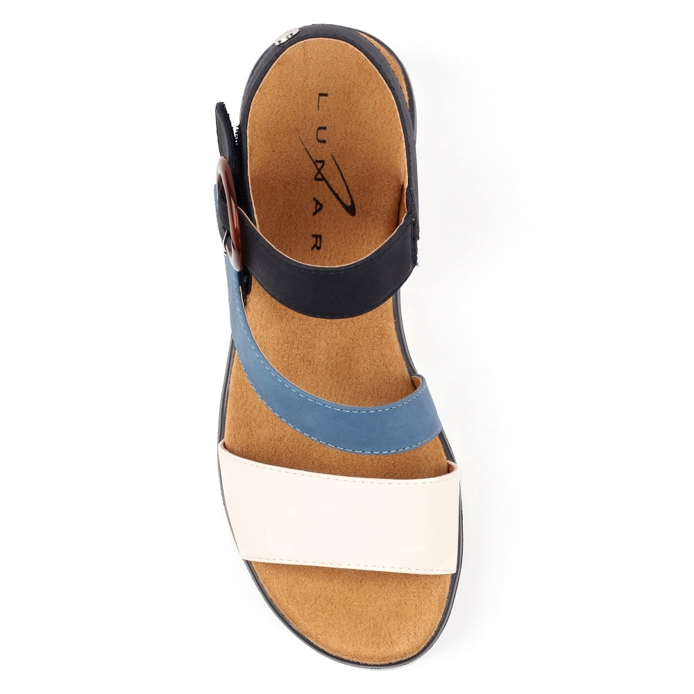 Lunar|Issy Navy Sandal