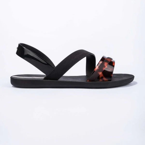 Vibrant Sandal | Black/Turtle