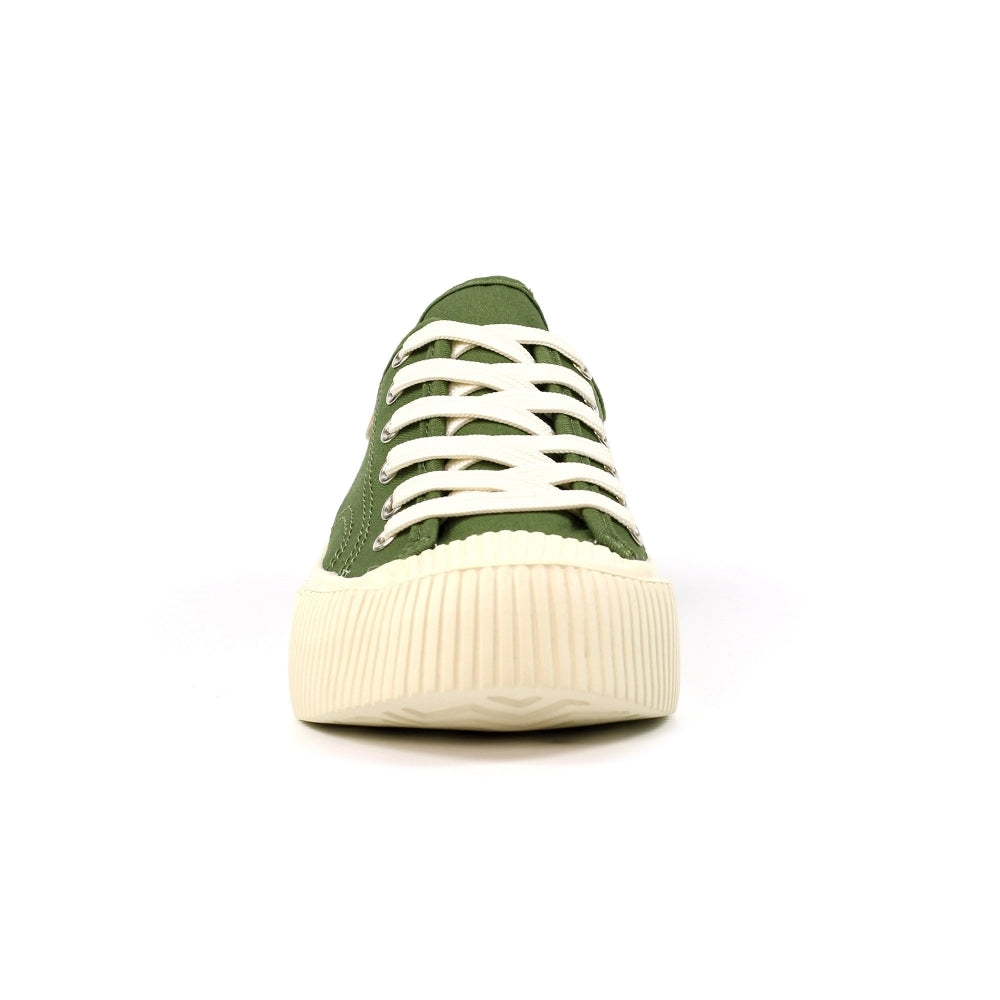 Jayne II | Canvas Lightweight Trainer | Khaki