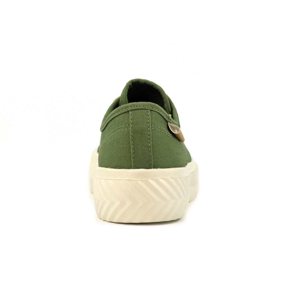 Jayne II | Canvas Lightweight Trainer | Khaki