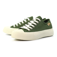 Jayne II | Canvas Lightweight Trainer | Khaki
