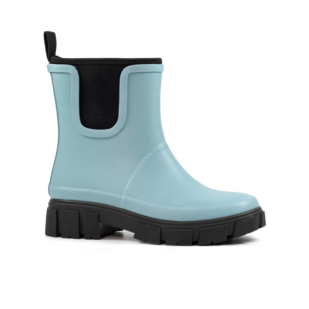 Lake Ankle Wellington Boot | Blue