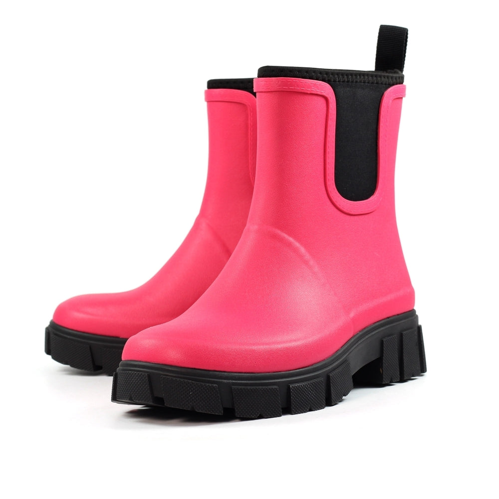 Lake Ankle Wellington Boot | Pink