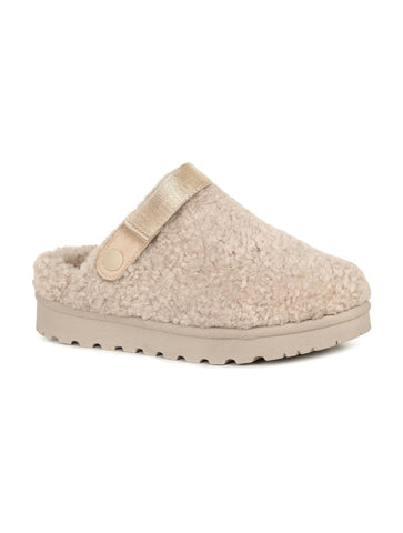 Lunar | Naples Fleece Slipper | Beige