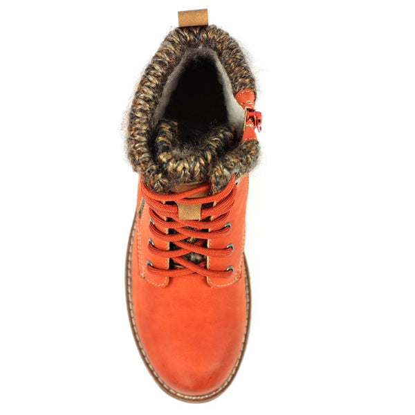 Lunar | Millie Waterproof Boot | Orange